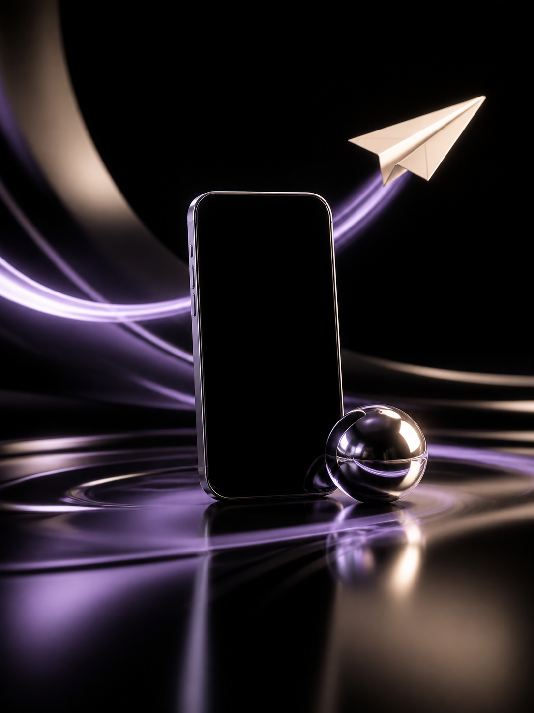 PurpleWave social media motion concept